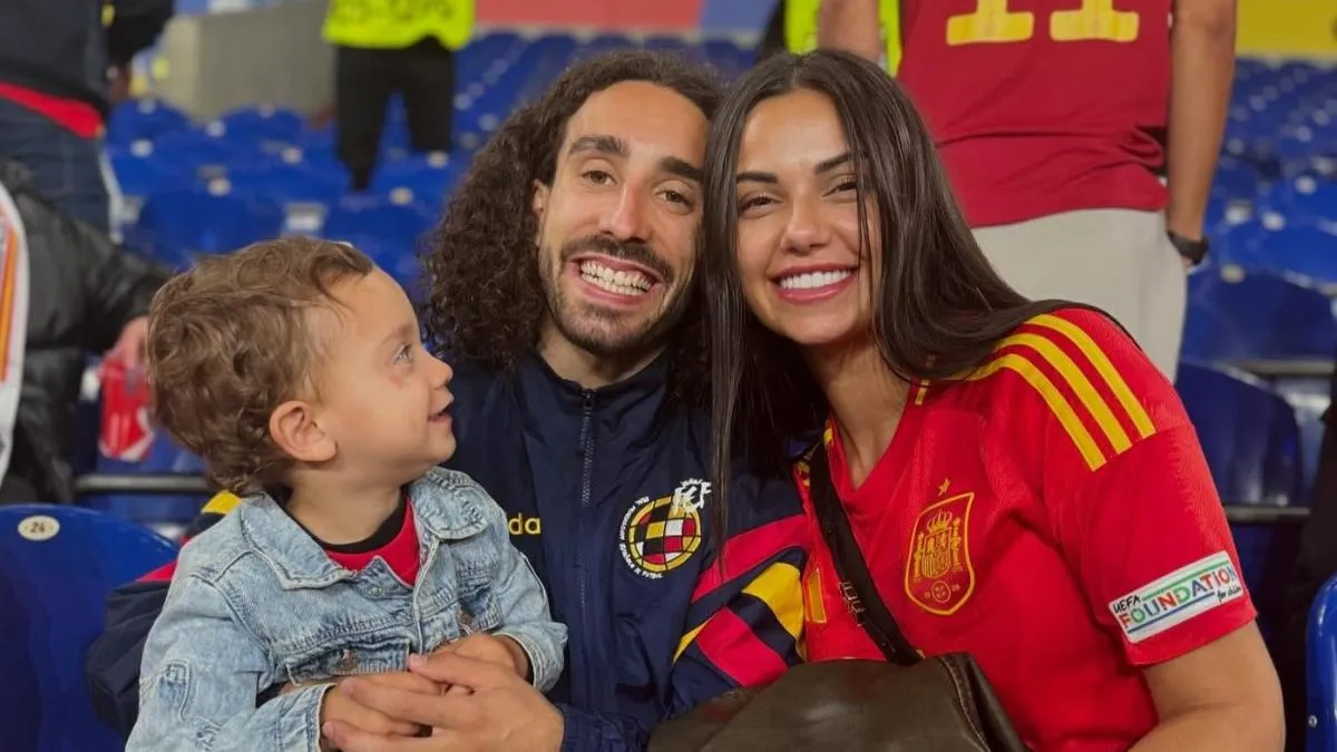 Foto sobre Marc Cucurella, una de las figuras de España, y la historia detrás del Mundial: la lucha silenciosa de un padre junto a su hijo con autismo
