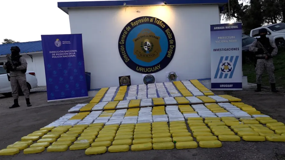 Foto sobre Operación Pólux: incautaron 408 kilos de droga en Artigas y detuvieron a siete personas